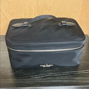 Black Kate Spade Travel/Make Up Bag